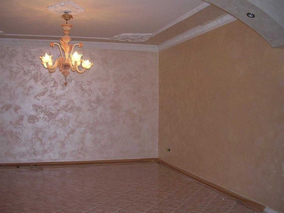Декоративная штукатурка в зал
