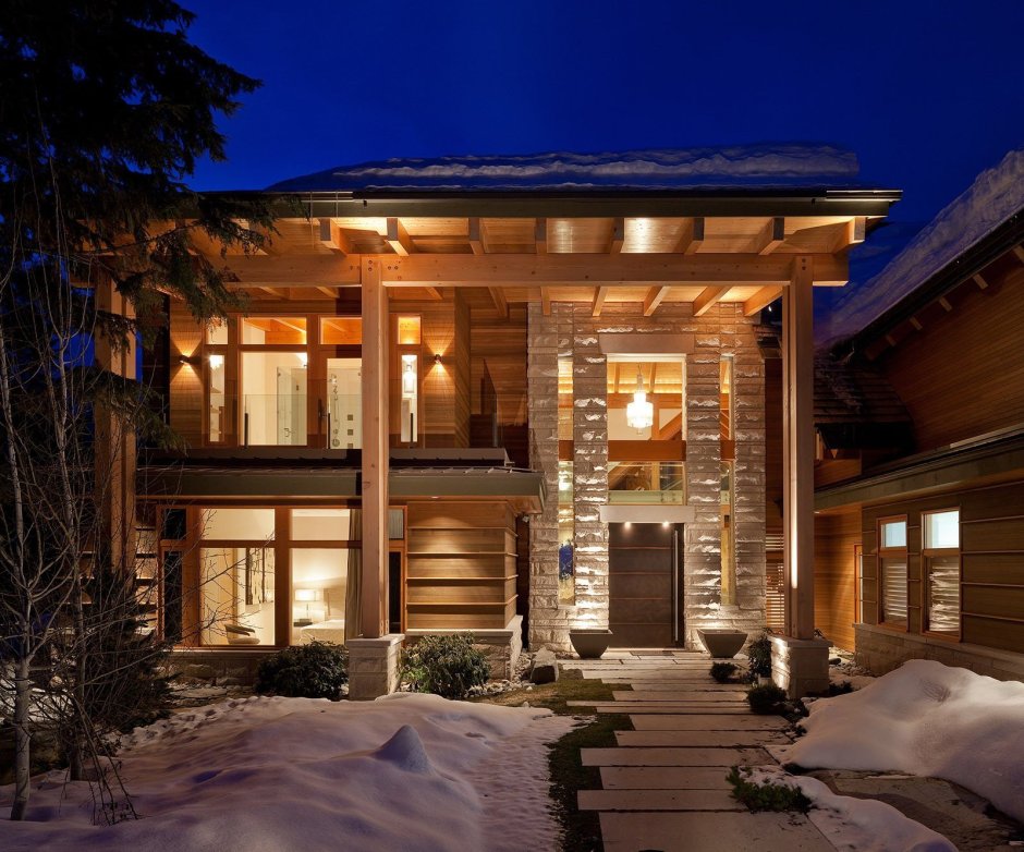 Modern Chalet haus