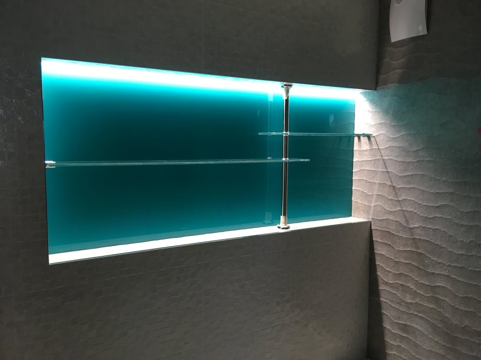 HLT полка с подсветкой led 863x328