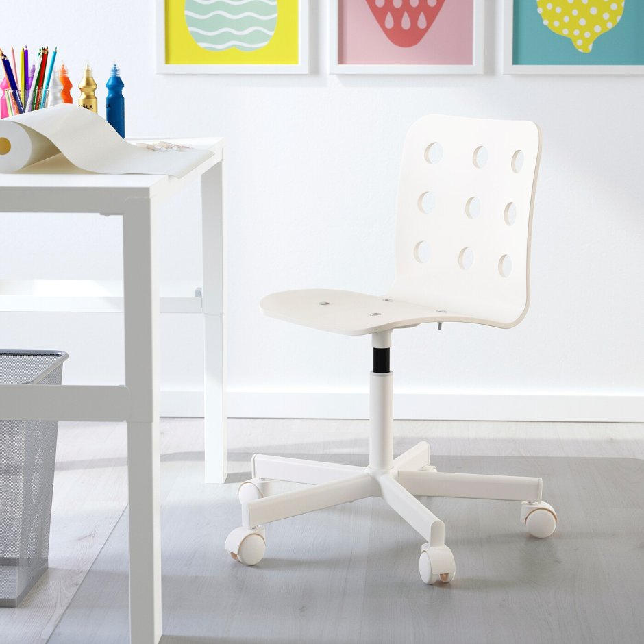 Стул компьютерный детский ikea ЮЛЕС