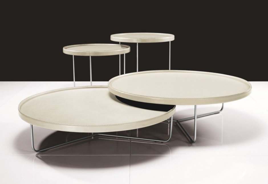 Журнальный столик Round Nesting Coffee Table