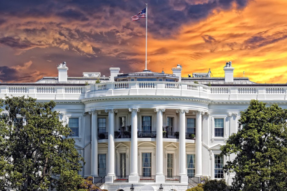 Резиденция президента США белый дом
