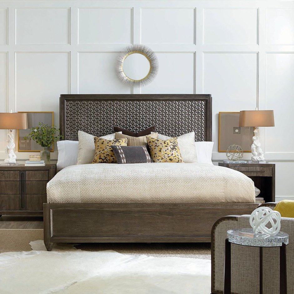 Кровать Pfeiffer Upholstered