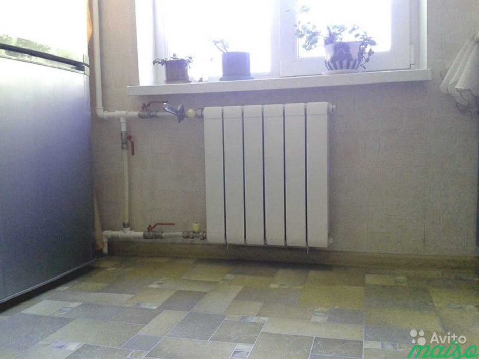 Батарея на кухне