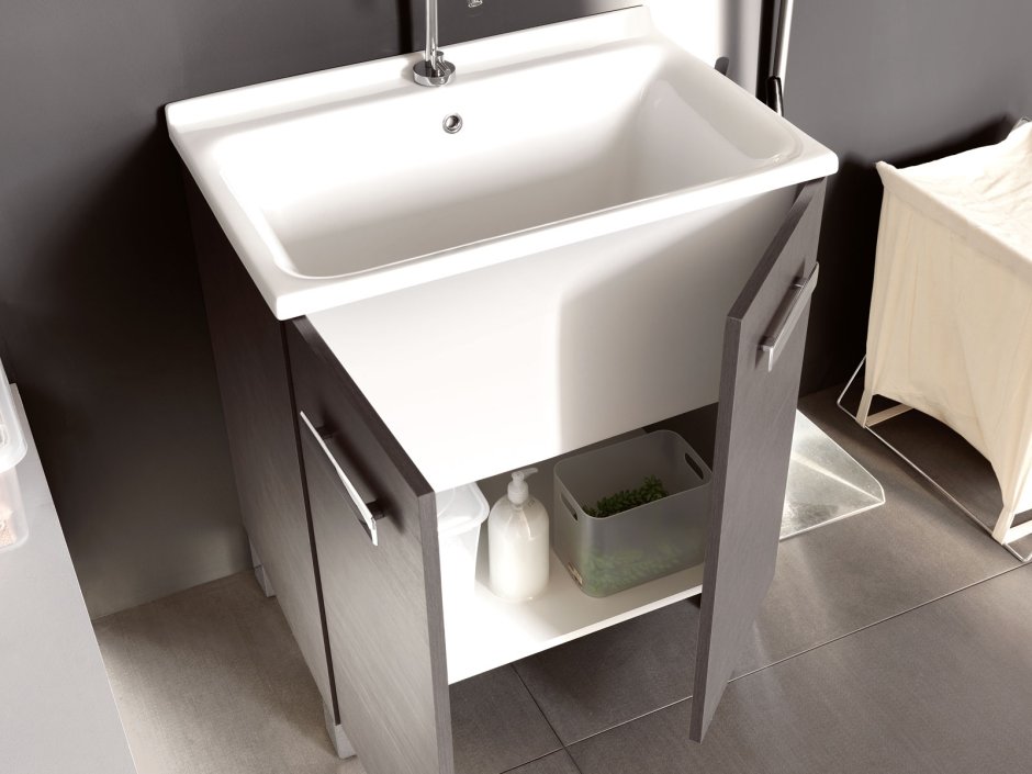 Тумба раковина постирочная Twist Max 80x60x86 см