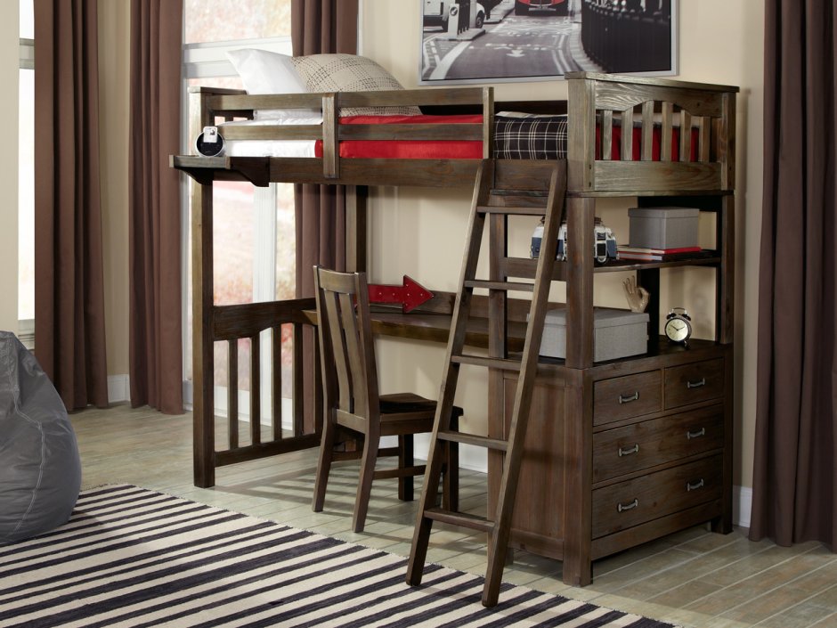 Loft Bed кровать чердак