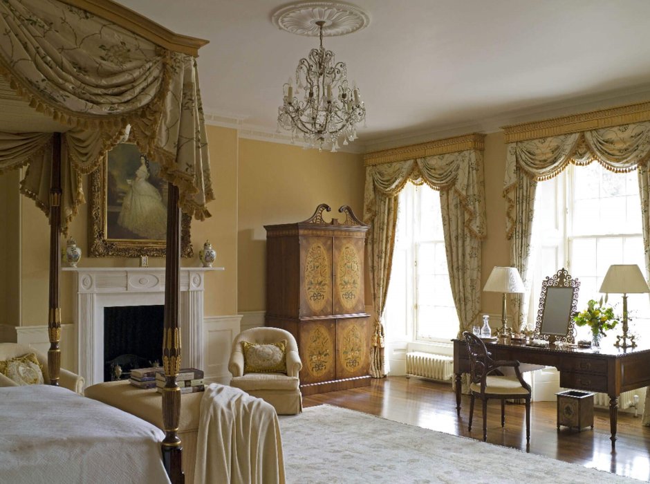 Blenheim Palace спальня