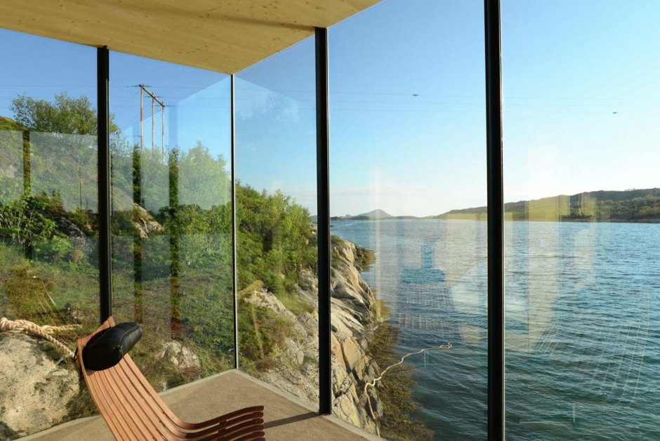 Отель Manshausen Island в Норвегии