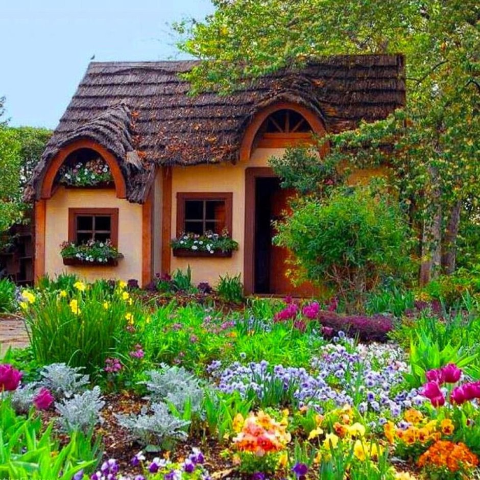 Красивые приусадебные участки