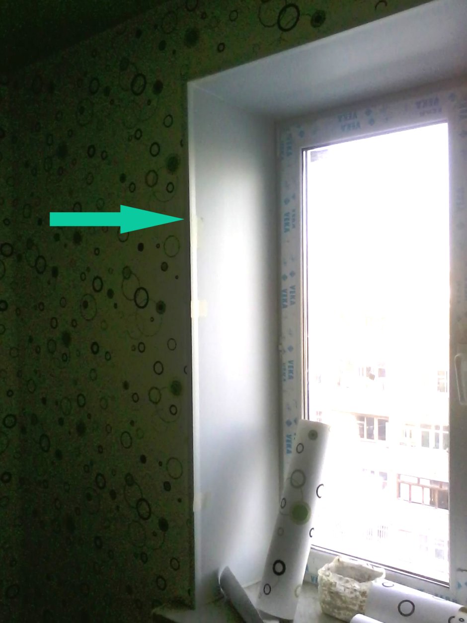 Уголки для откосов на обои