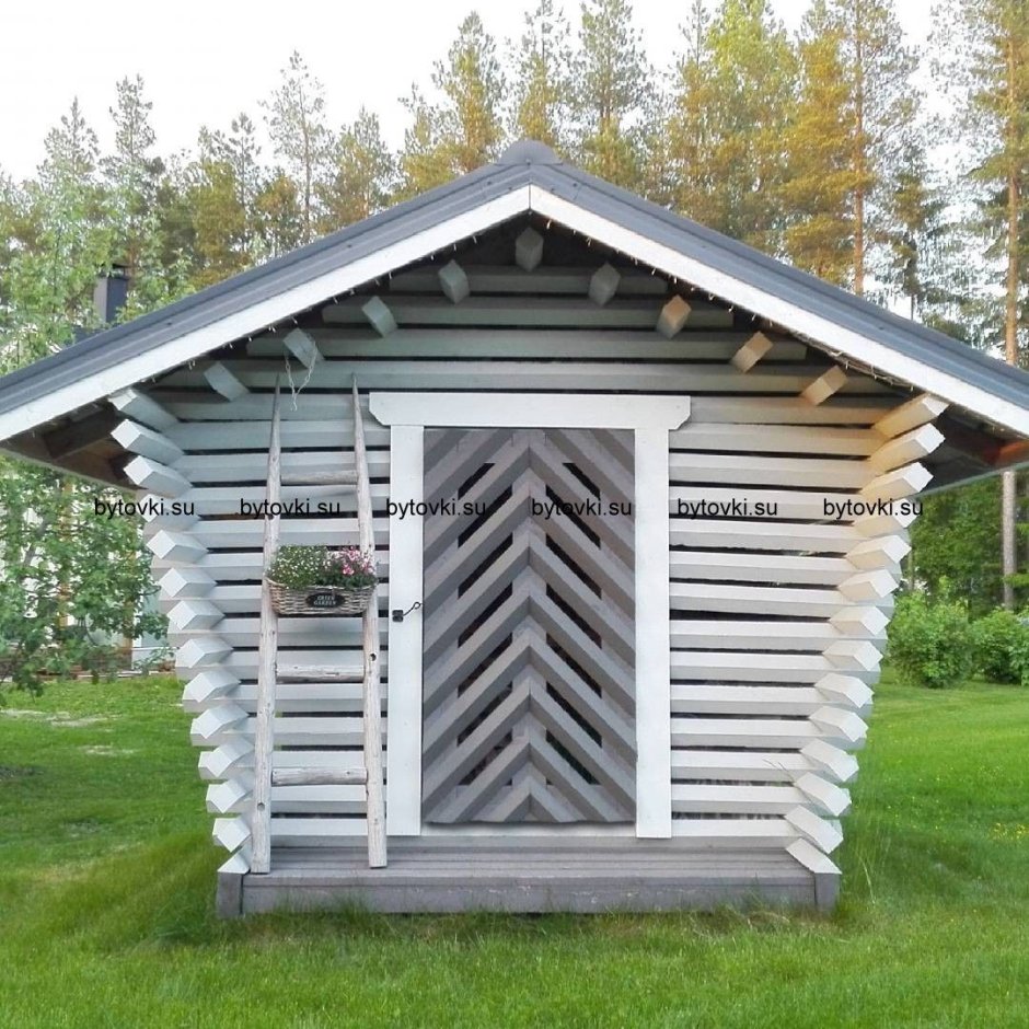 Финский дровяник