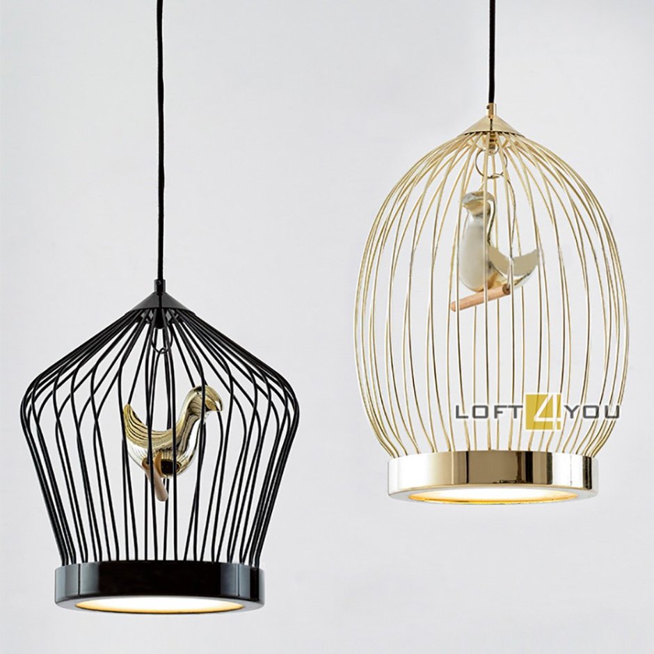 Люстра Birdcage Chandelier Gold