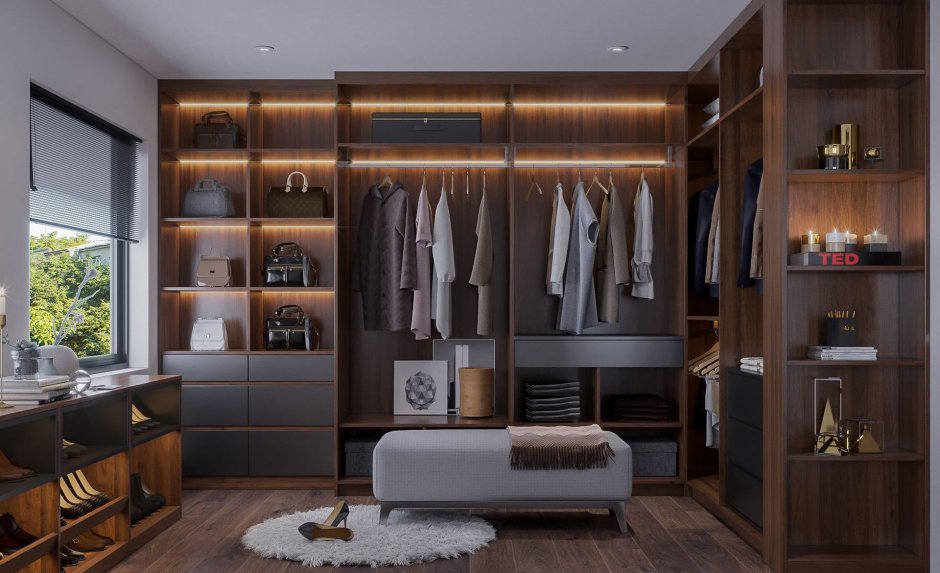 Luxury Wardrobe 3d
