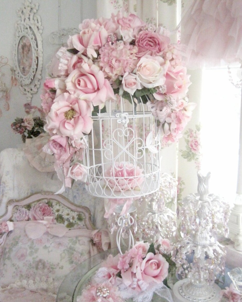 Shabby Chic цветы