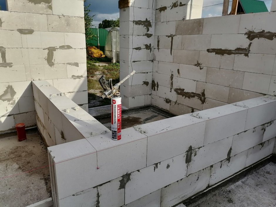 Закладные 200 для газобетона