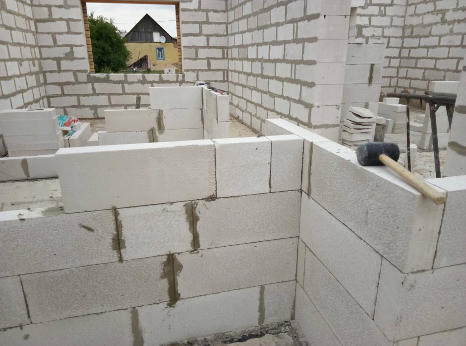 Газобетон 80 мм перегородочные блоки