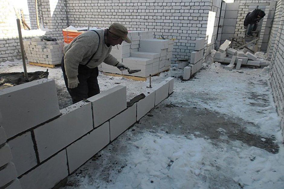 Перегородочные блоки из газобетона