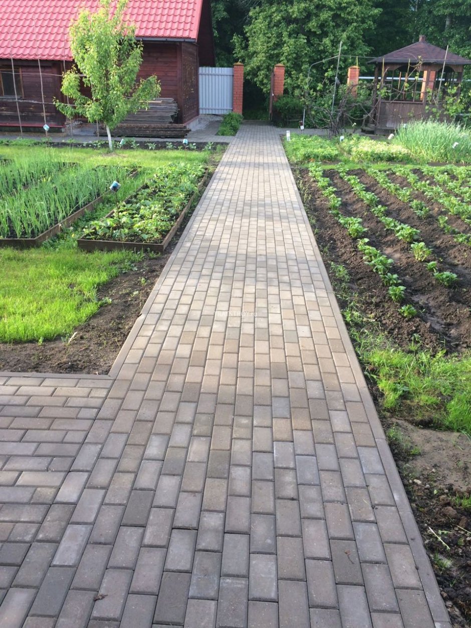 Дорожки из тротуарной плитки