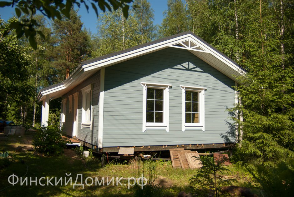 Наличники в финских домах