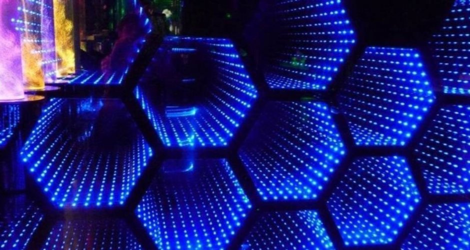 3d зеркала с эффектом бесконечности