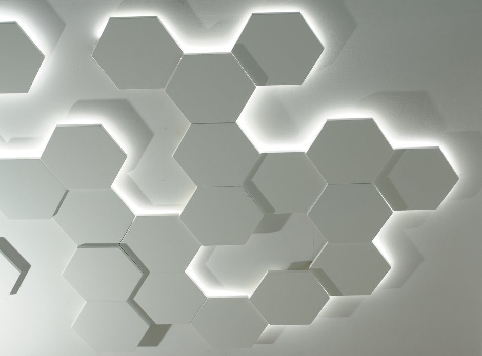 3d панели Hexagon