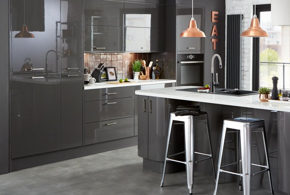Кухня Metallic Anthracite