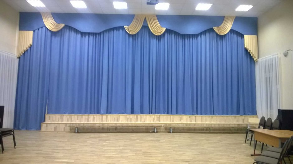 Сценический занавес одежда сцены