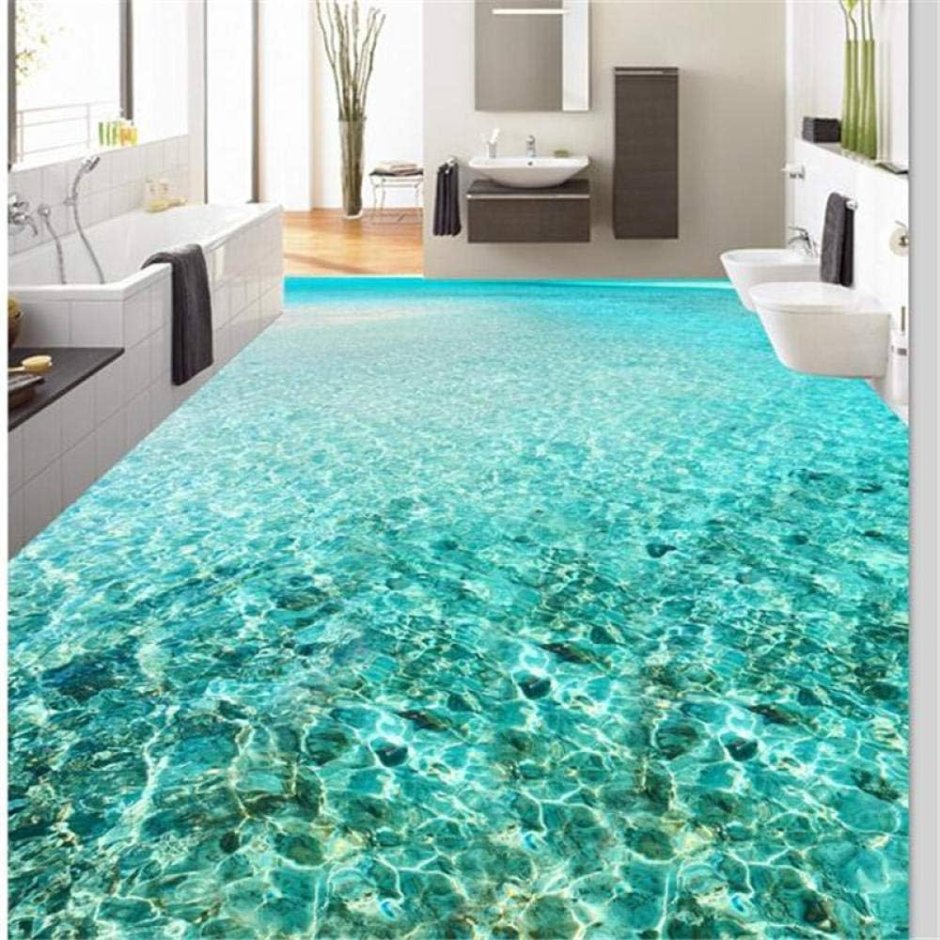 Эпоксидный наливной пол Epoxy Floor 3d