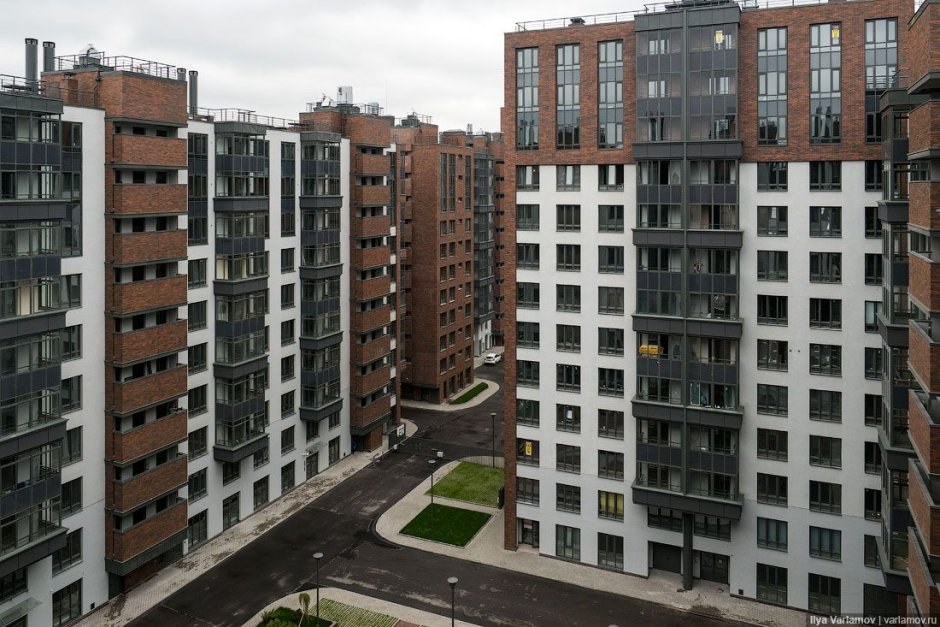 Жилые высотные кварталы Санкт Петербург