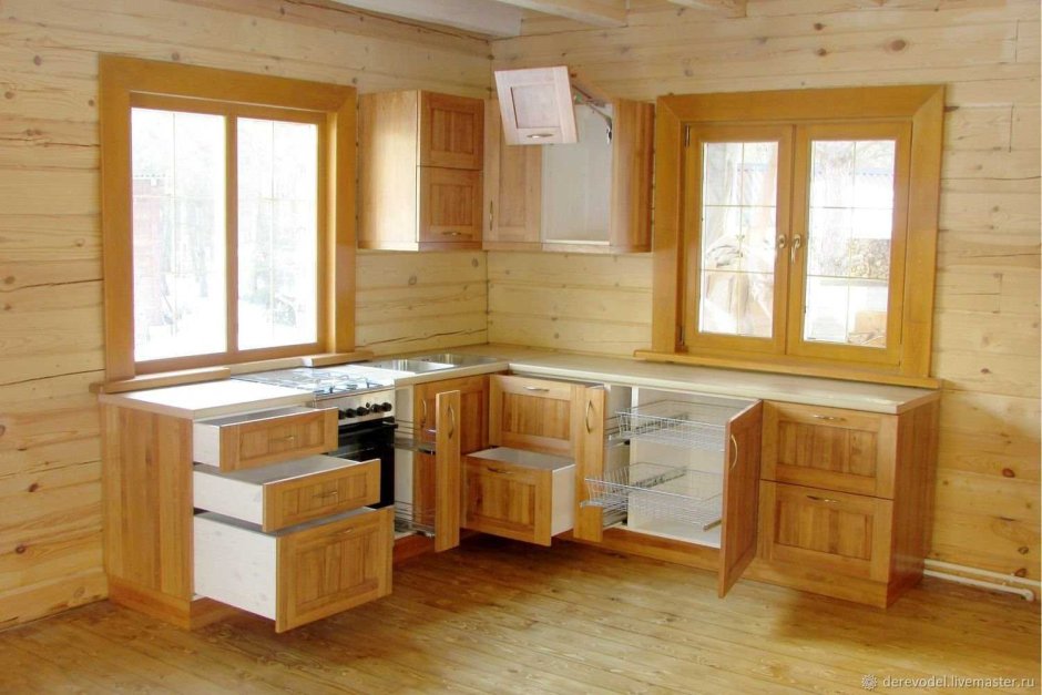 Кухня Гретта из сосны