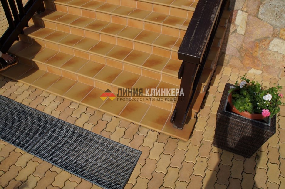 Клинкерные ступени АВС Klinkergruppe Muschelwei