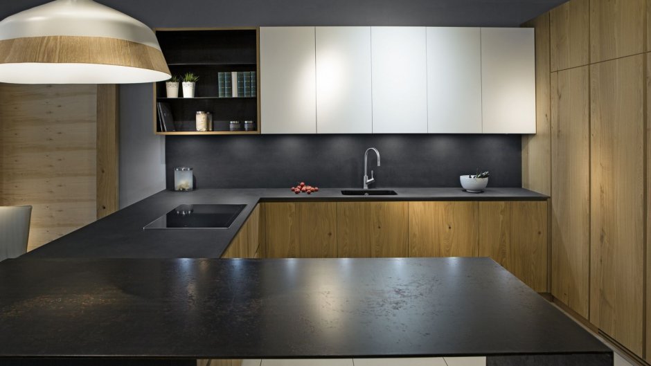 Керамогранит Laminam Calce Nero