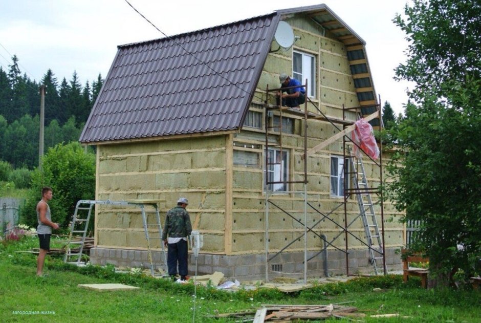 Утеплитель для дачного домика