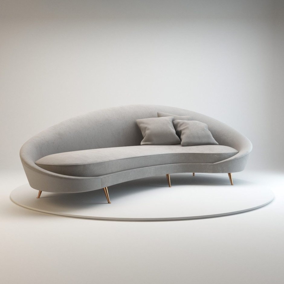 Диван curve Sofa Shine by s.h.o. 3d