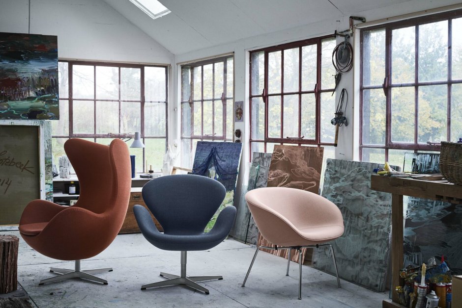 Кресло Egg Swan (Arne Jacobsen Style)