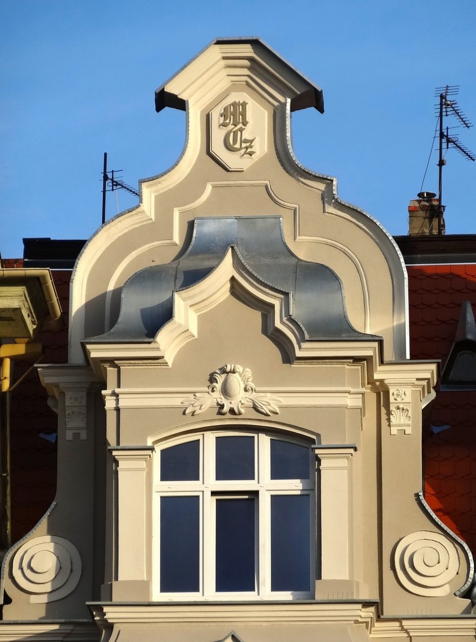 Гейбл фронтон архитектура