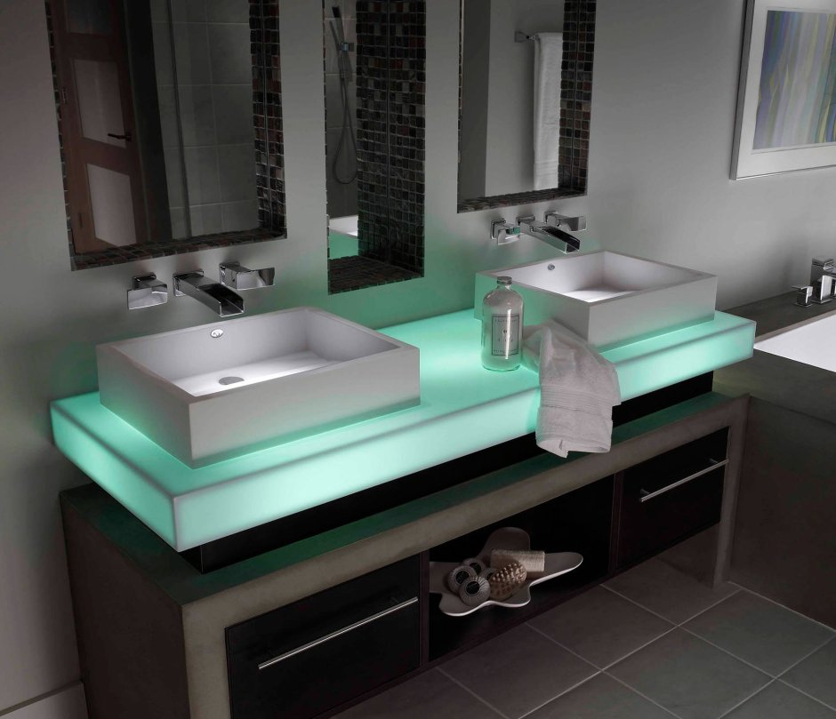 Искусственный камень corian Mint Ice