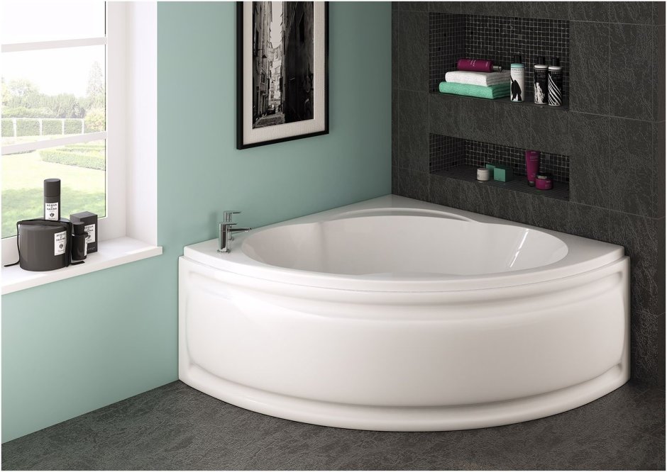 Ванна Eurolux Римини 150x150 акрил угловая