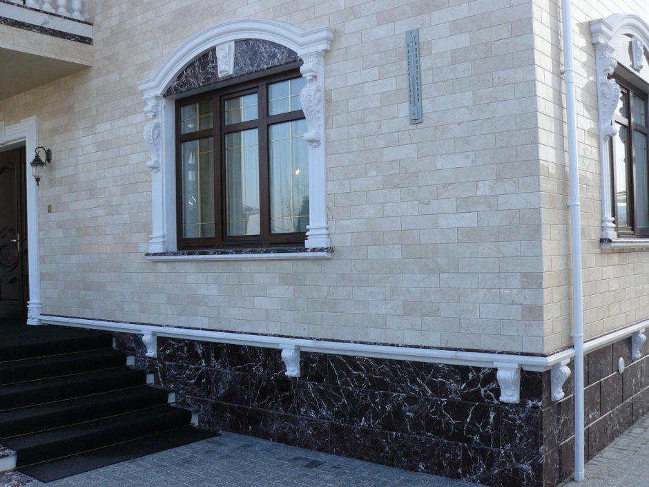 Мрамор травертин гранит фасад