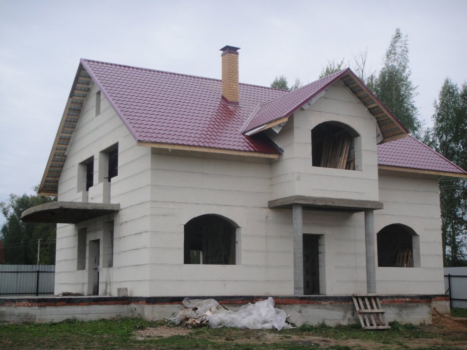 Газобетонный дом
