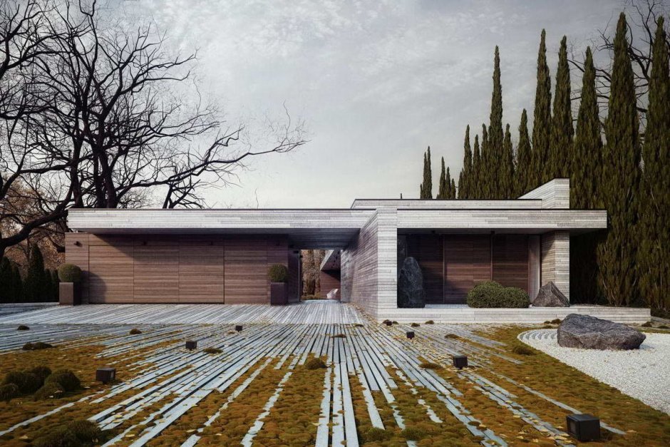 Дом Констанцин (horizontal House)