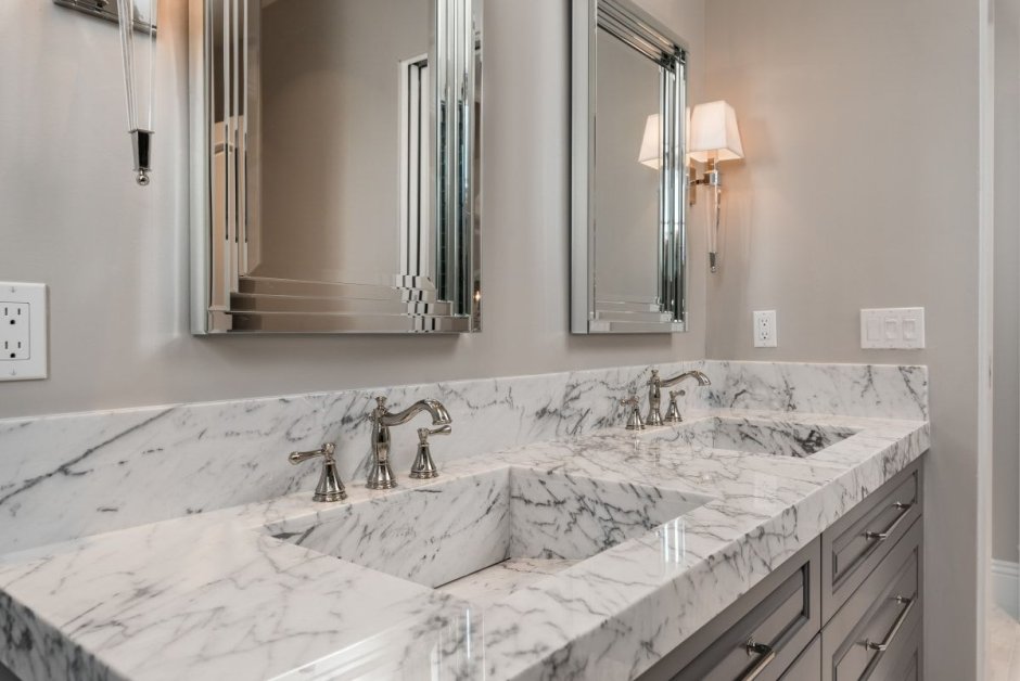 Столешница 5736 Royal Marble Carrara