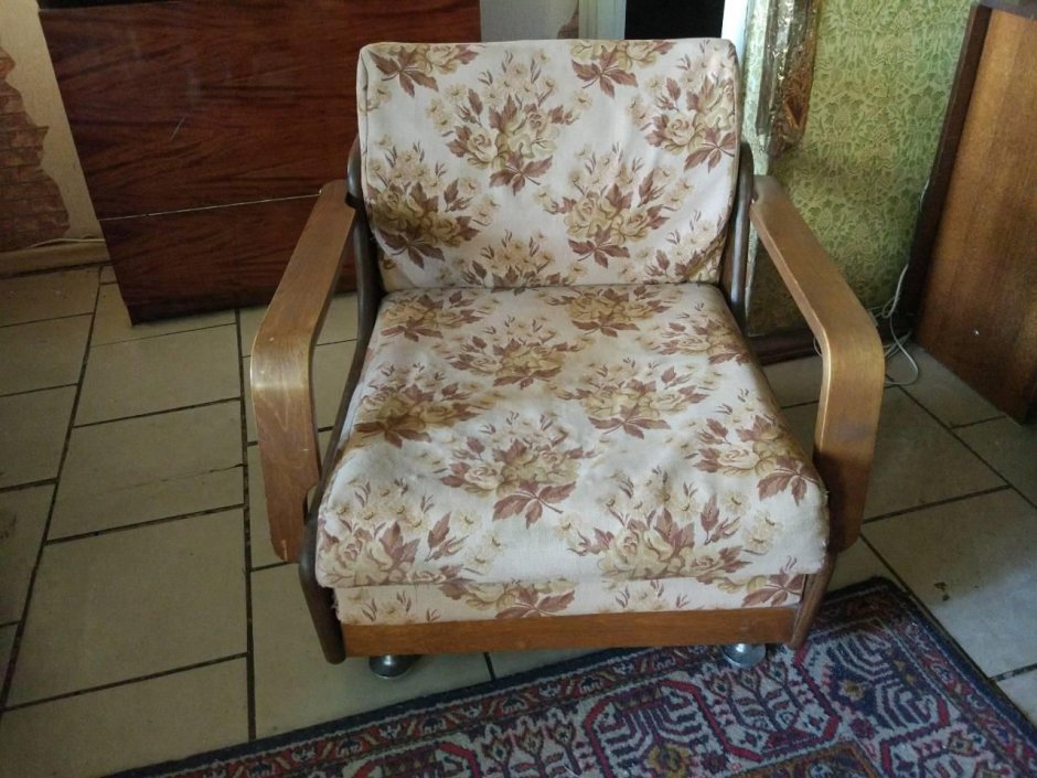Советское раскладное кресло