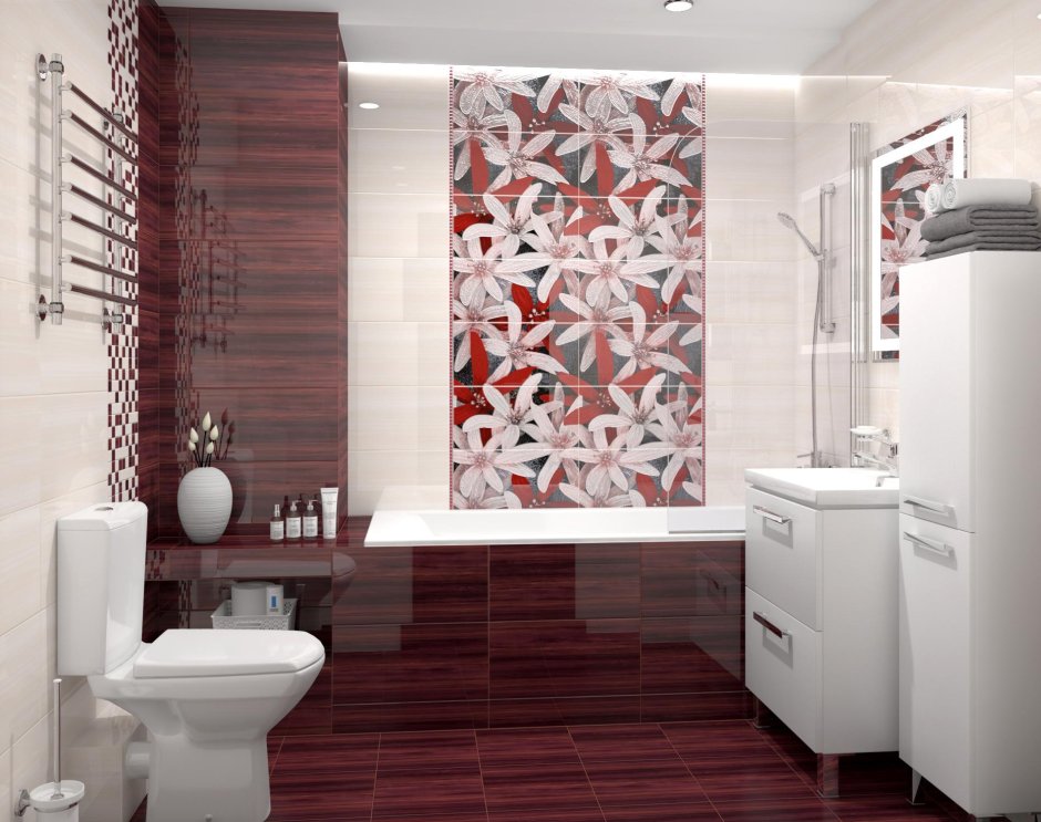 Ceramica Classic Страйпс бордо
