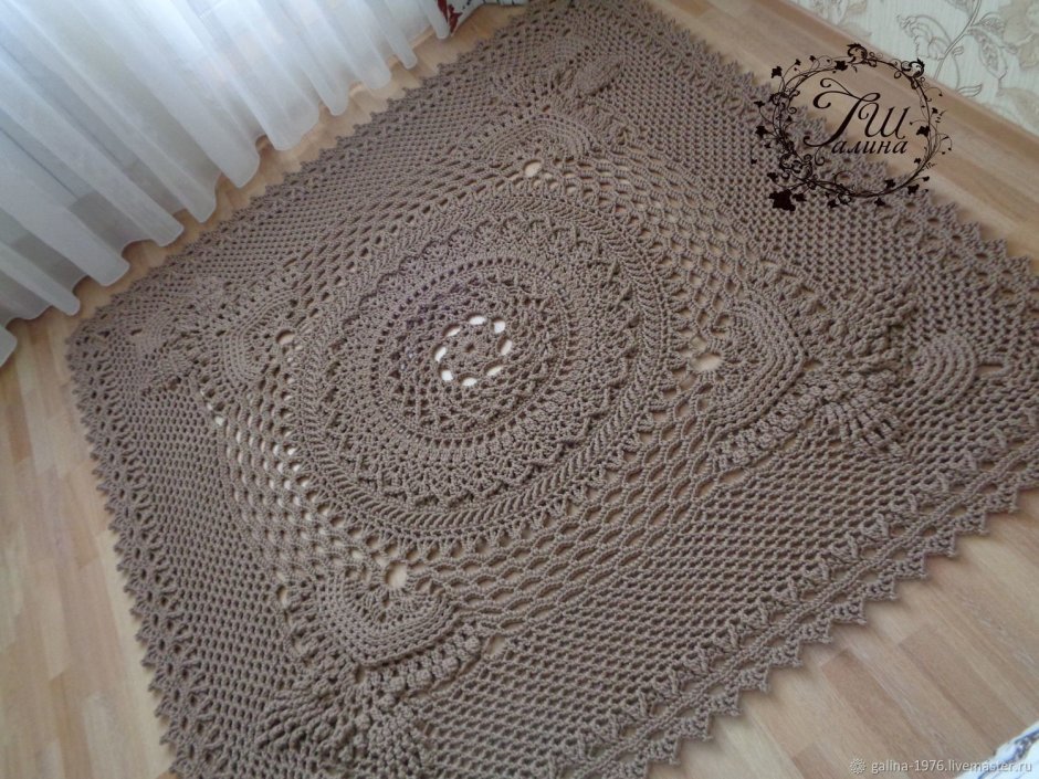 Ковёр ультра из полиэфирного шнура