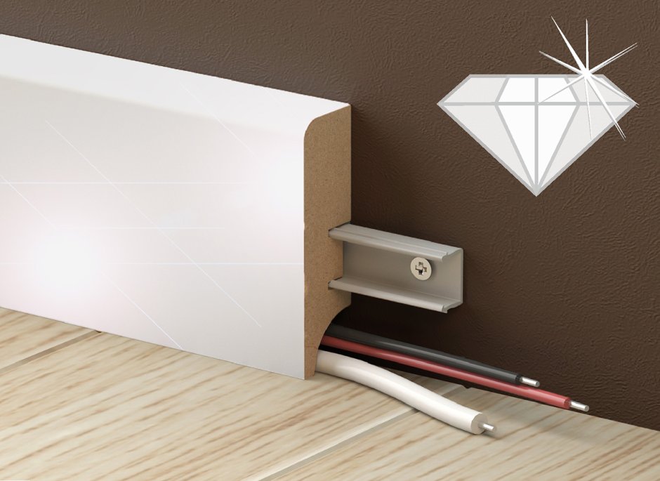 Плинтус МДФ Smartprofile Gloss