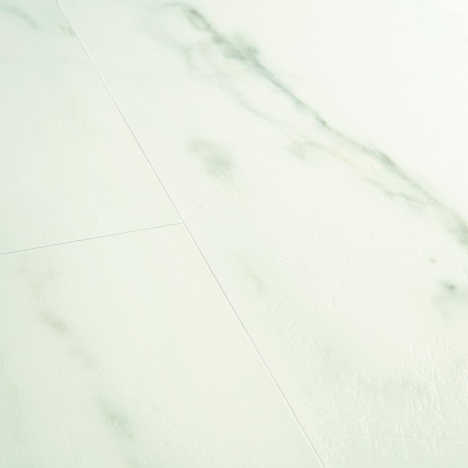 ПВХ-плитка quick-Step QS Livyn Ambient rigid click RAMCL 40136 мрамор Каррарский белый