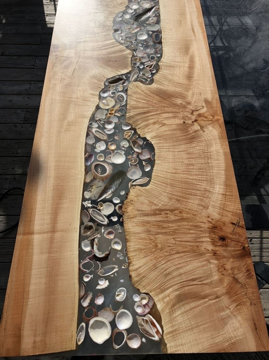 Epoxy Resin River Table