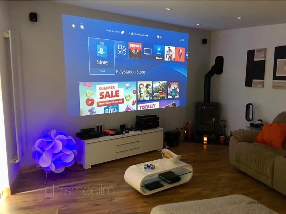 Комната геймера ps5