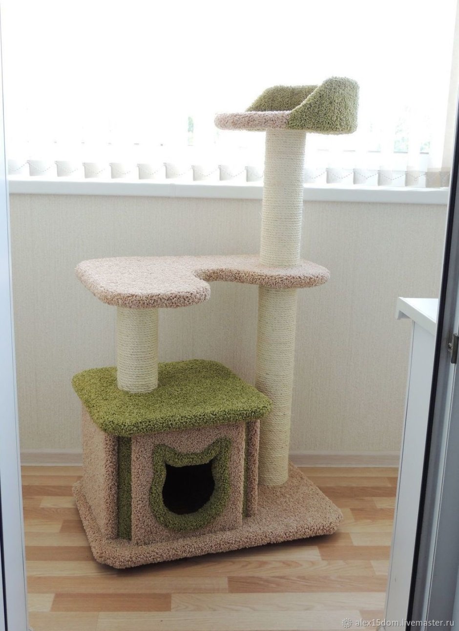 Шикарный домик для кошки